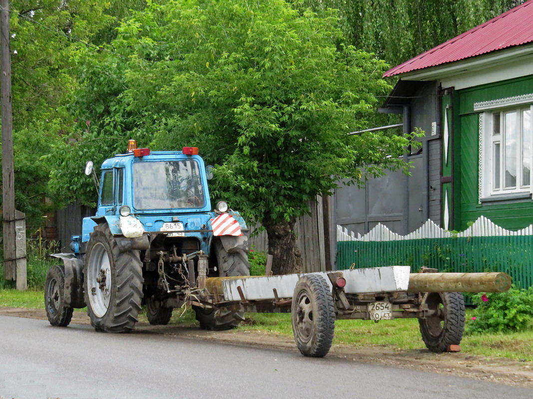 Кировская область, № 8615 КН 43 — МТЗ-80