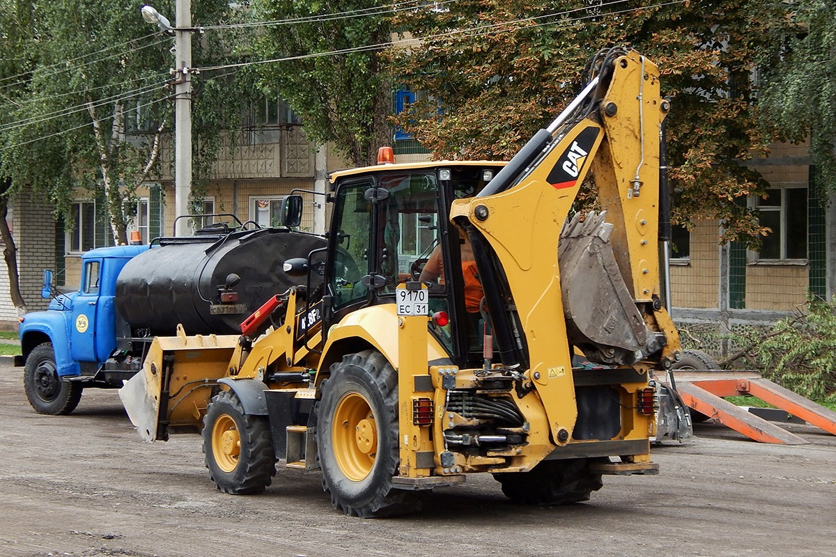 Белгородская область, № 9170 ЕС 31 — Caterpillar 428