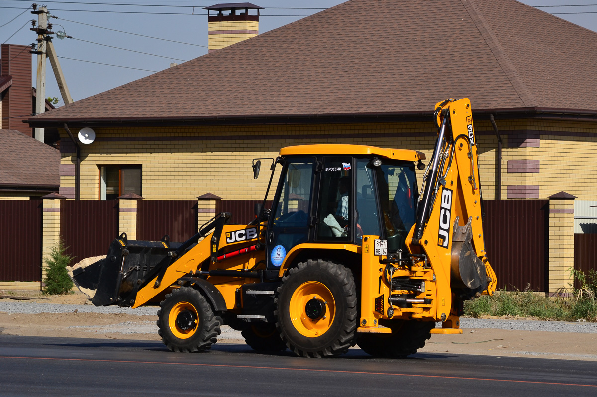 Волгоградская область, № 8144 ВЕ 34 — JCB 3CX