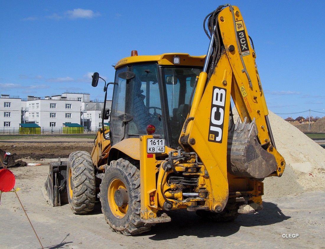 Калужская область, № 1611 КВ 40 — JCB 3CX