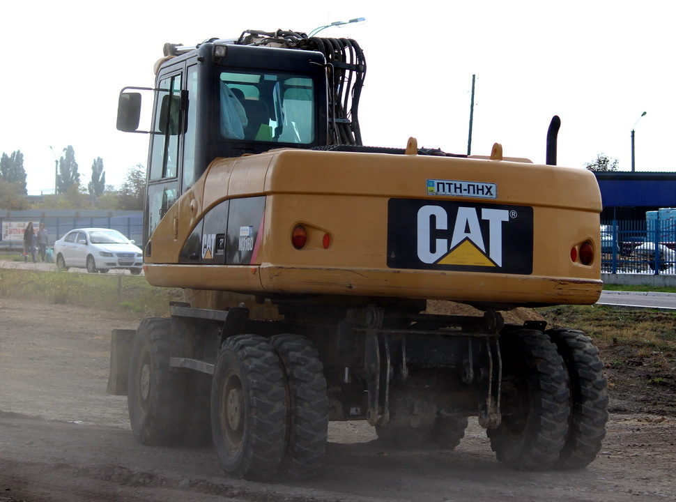 Одесская область, № (UA16) Б/Н СТ 0055 — Caterpillar M316; Одесская область — Спецтехника с нечитаемыми (неизвестными) номерами