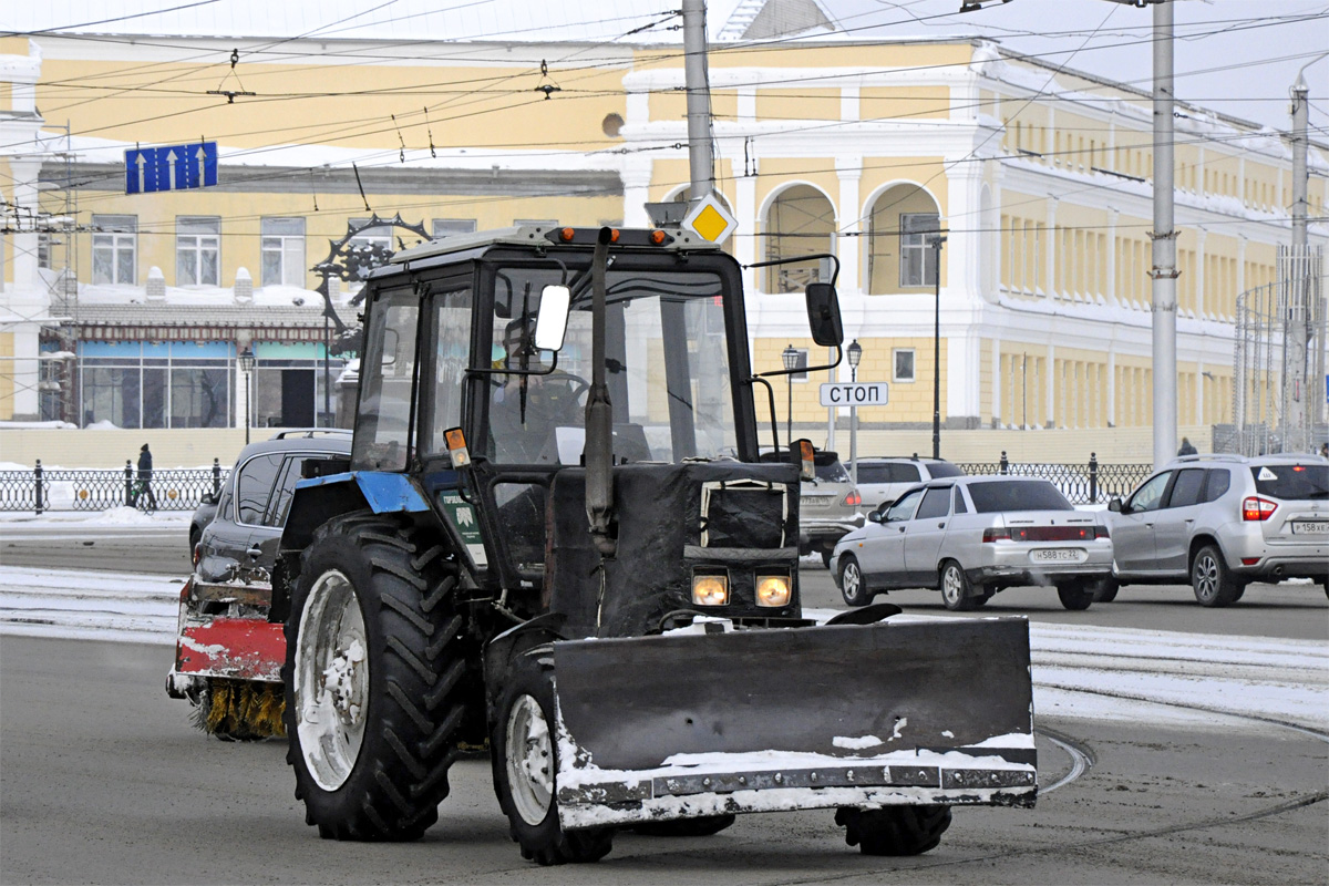 Алтайский край, № (22) Б/Н СТ 0403 — Беларус-82.1; Алтайский край — Спецтехника с нечитаемыми (неизвестными) номерами