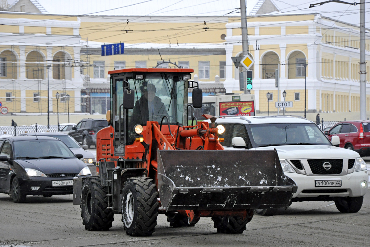 Алтайский край, № (22) Б/Н СТ 0404 — Bull (общая модель); Алтайский край — Спецтехника с нечитаемыми на фото номерами