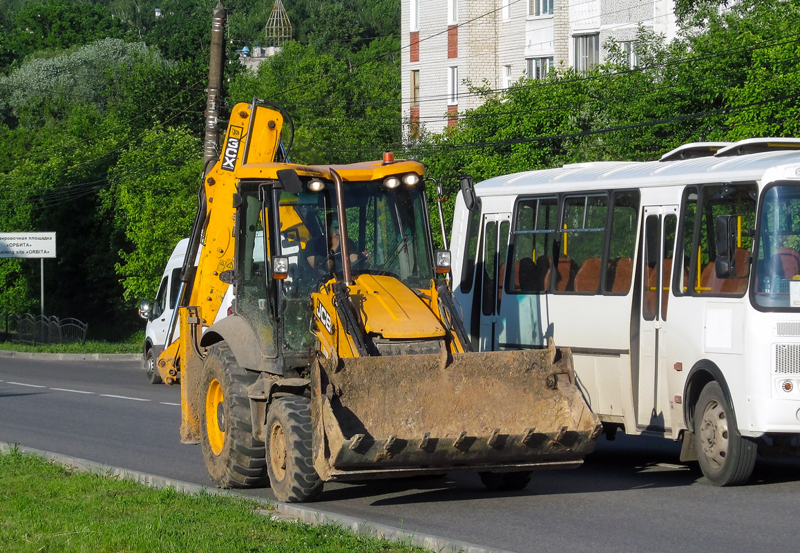 Калужская область, № 1407 КР 40 — JCB 3CX