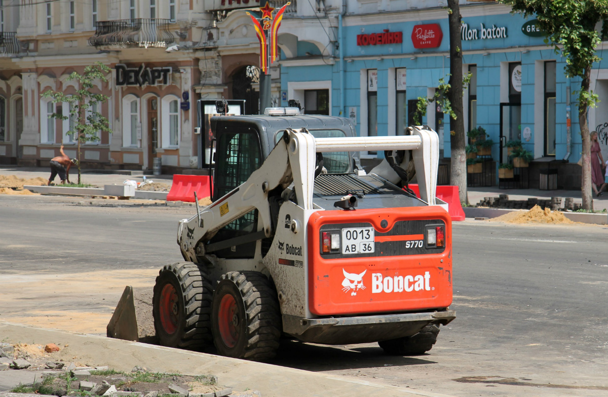 Воронежская область, № 0013 АВ 36 — Bobcat S770