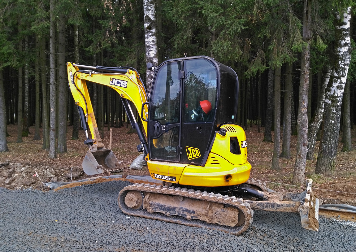 Москва, № (77) Б/Н СТ 0116 — JCB 8035 ZTS