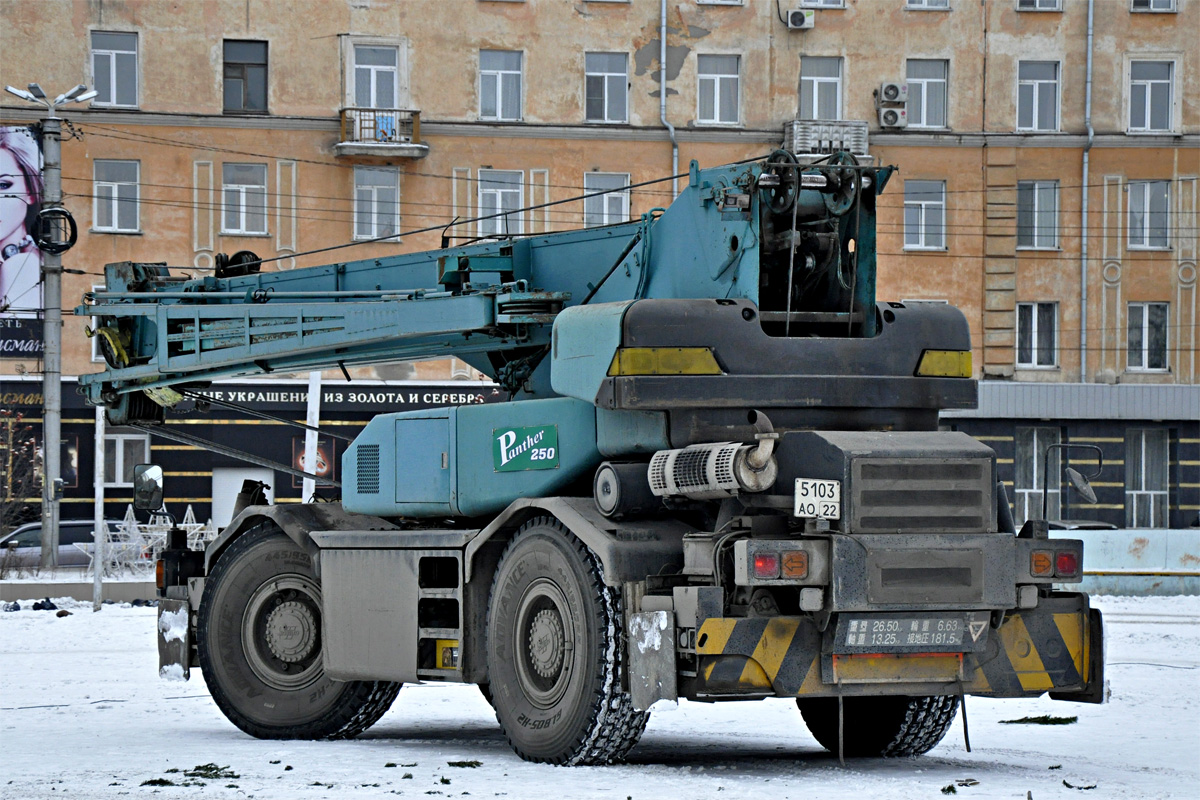 Алтайский край, № 5103 АО 22 — Kobelco (общая модель)