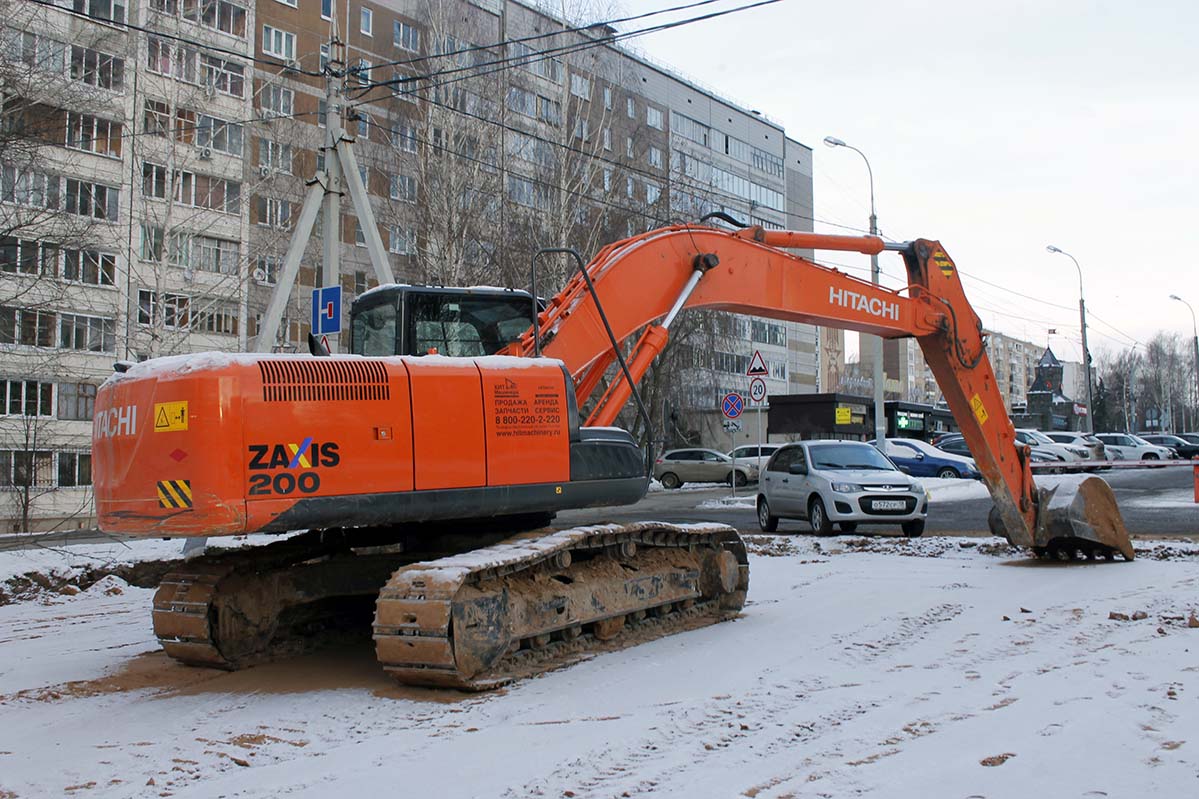 Удмуртия, № (18) Б/Н СТ 0204 — Hitachi ZX200 (общая модель)