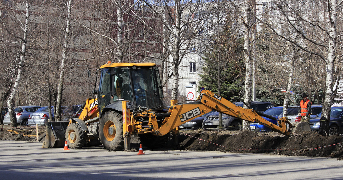 Липецкая область, № 8635 УН 48 — JCB 3CX