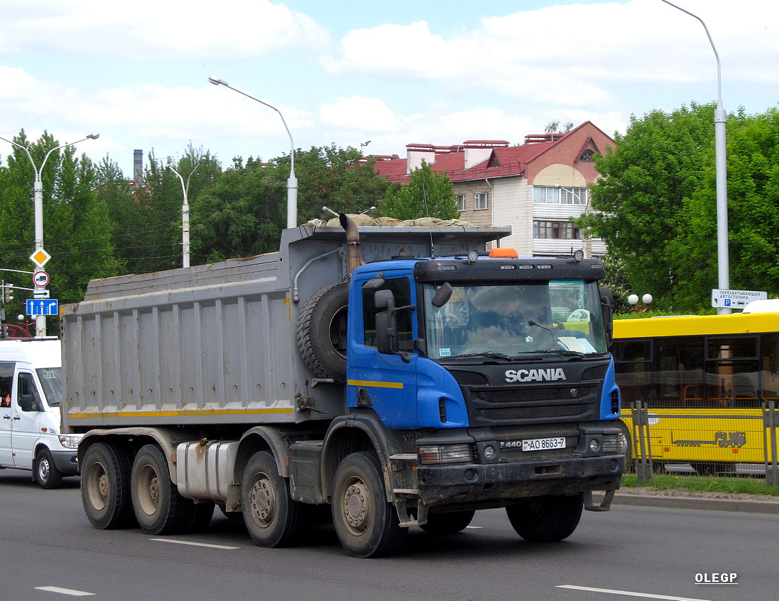 Минск, № АО 8663-7 — Scania ('2011) P440