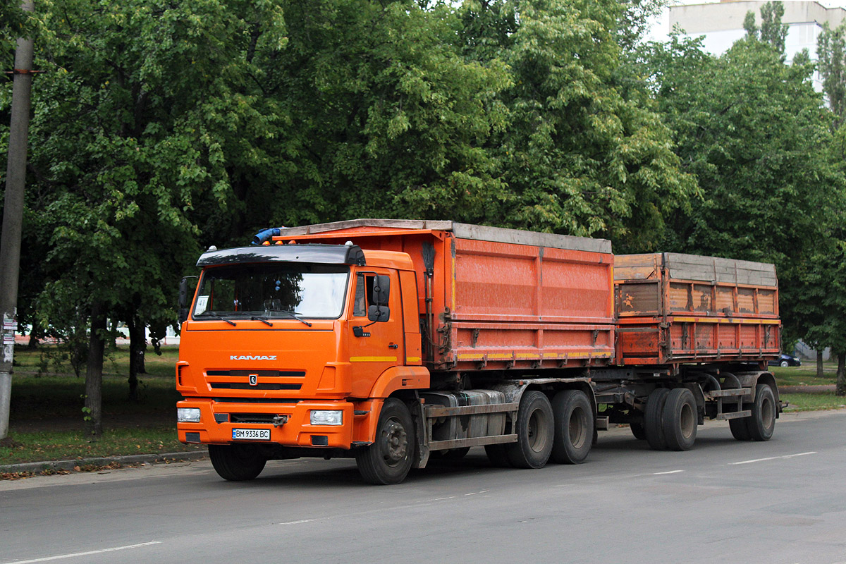 Сумская область, № ВМ 9336 ВС — КамАЗ-65115 (общая модель)