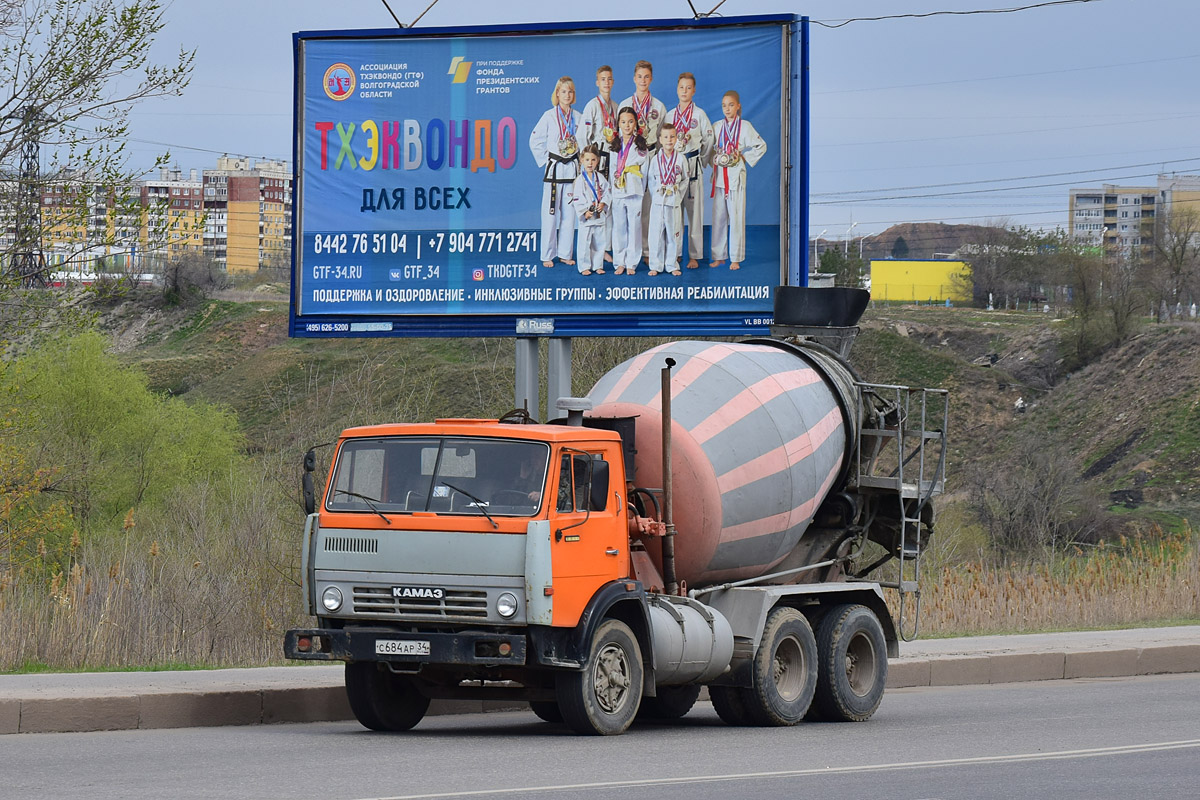 Волгоградская область, № С 684 АР 34 — КамАЗ-5511