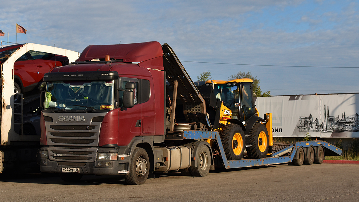 Татарстан, № У 274 МВ 116 — Scania ('2009) G400