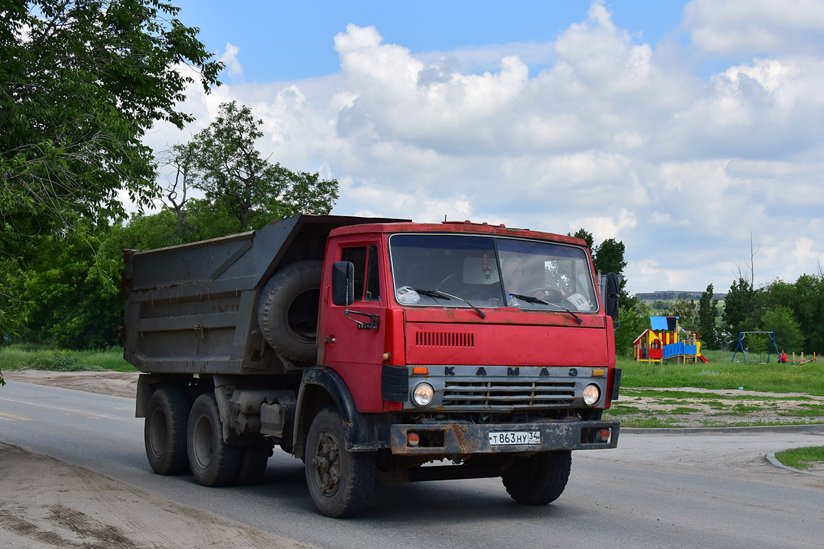 Волгоградская область, № Т 863 НУ 34 — КамАЗ-5511