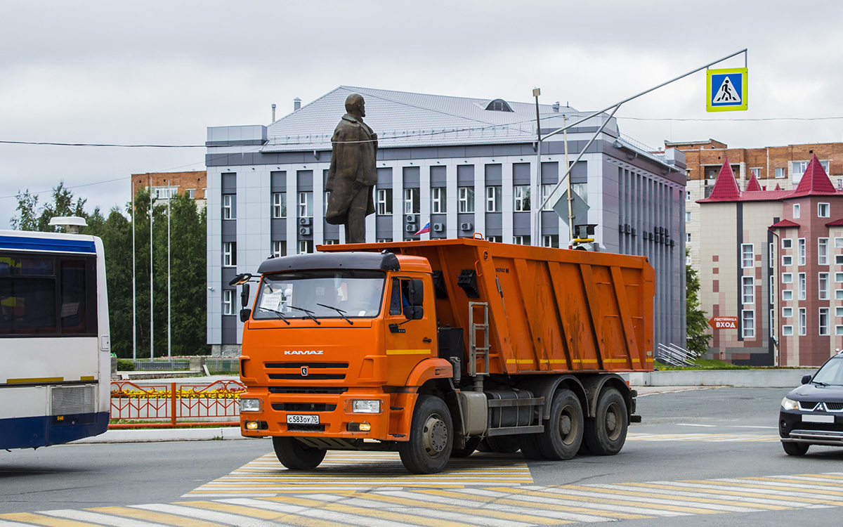 Томская область, № С 583 ОУ 70 — КамАЗ-6520-53