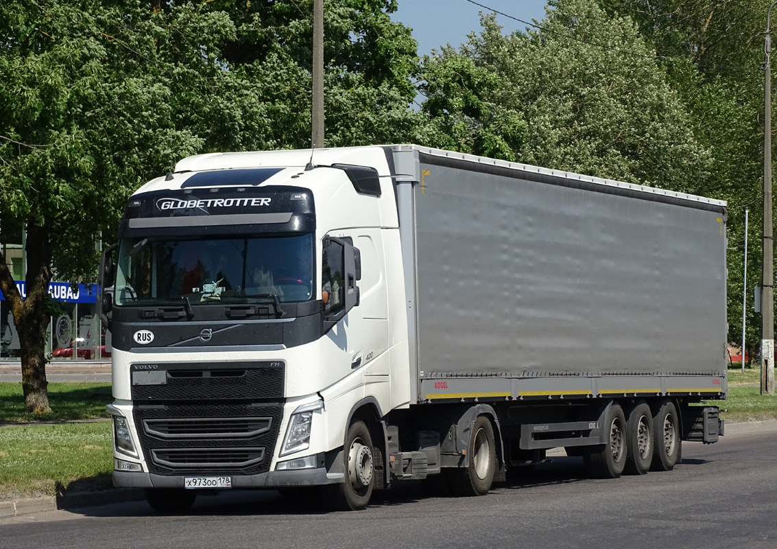 Санкт-Петербург, № Х 973 ОО 178 — Volvo ('2012) FH.420