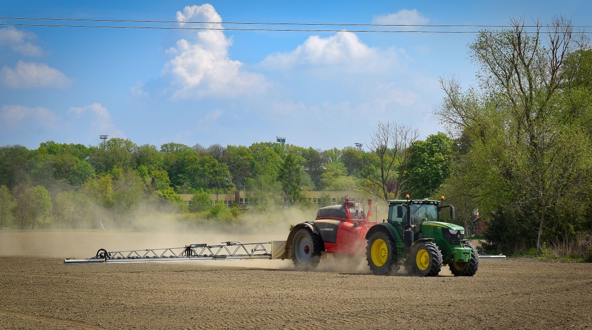 Чехия, № (CZ) U/N ST 0010 — John Deere 6M (общая модель); Прицепы сельскохозяйственные — Опрыскиватели прицепные (общая)