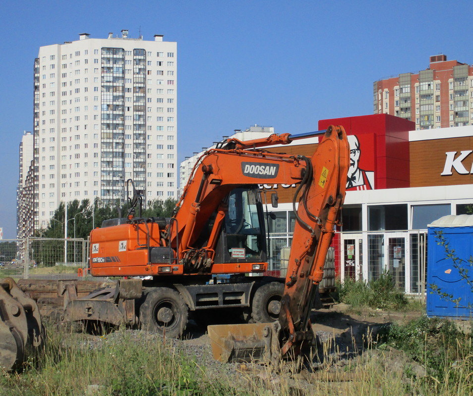 Ленинградская область, № 5962 ХС 47 — Doosan DX190W