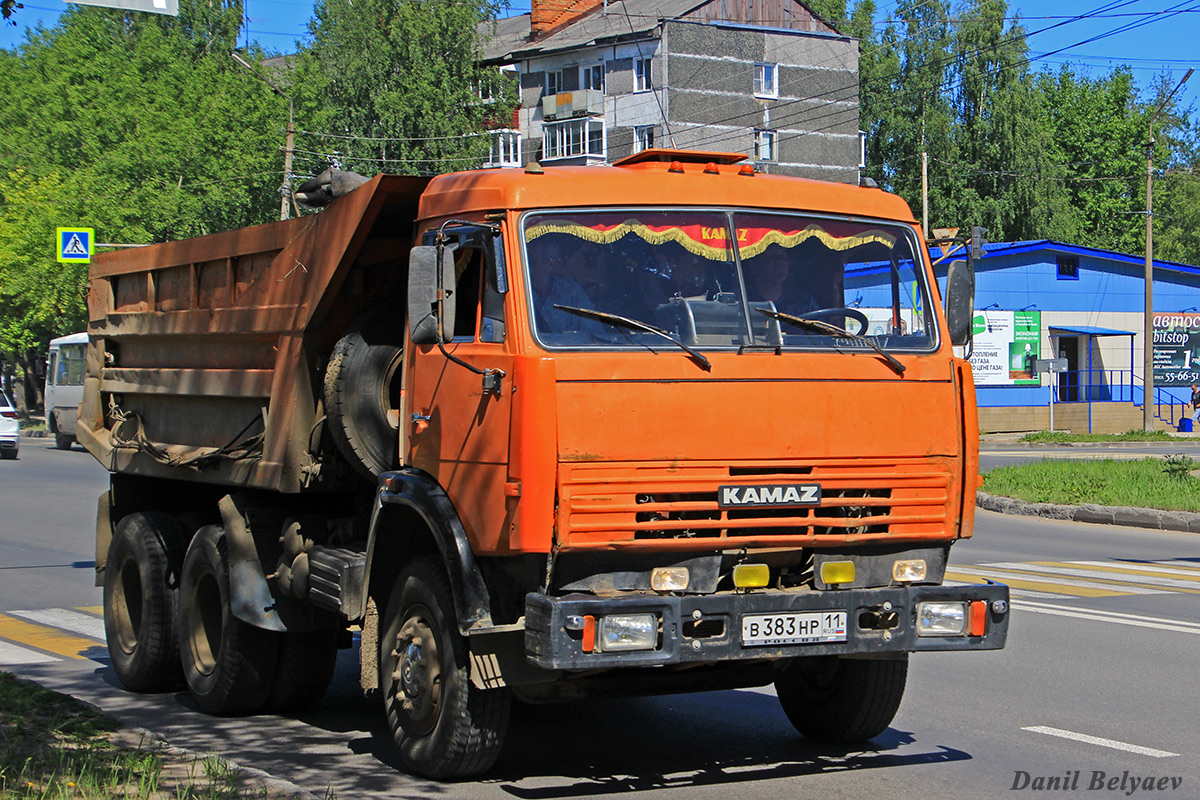 Коми, № В 383 НР 11 — КамАЗ-55111-15 [55111R]