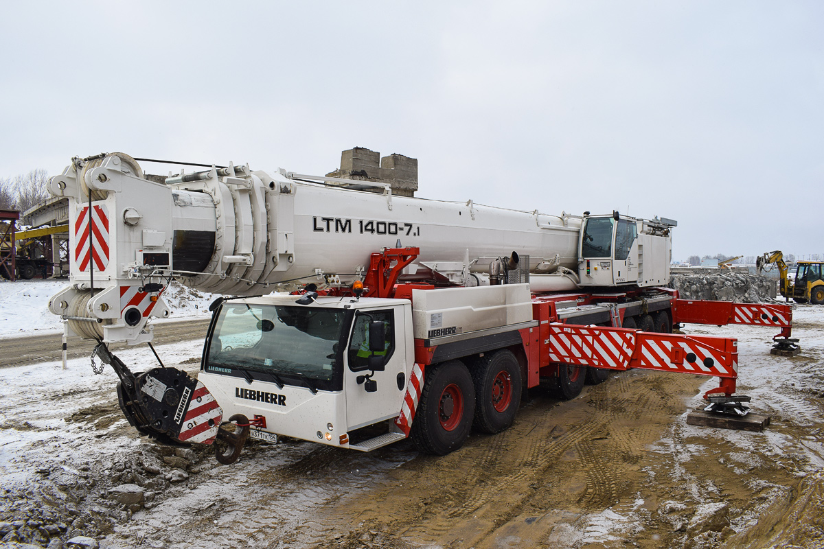 Новосибирская область, № Н 371 ТК 154 — Liebherr (общая модель)