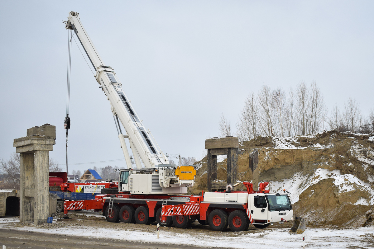 Новосибирская область, № Н 371 ТК 154 — Liebherr (общая модель)