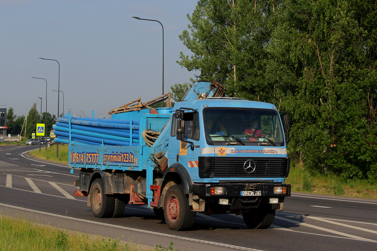 Литва, № CZM 922 — Mercedes-Benz SK (общ. мод.)