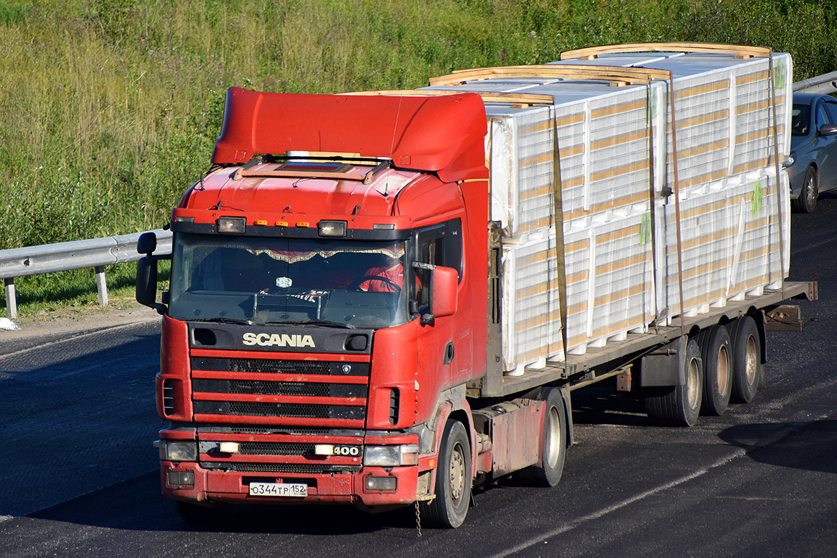 Нижегородская область, № О 344 ТР 152 — Scania ('1996, общая модель)