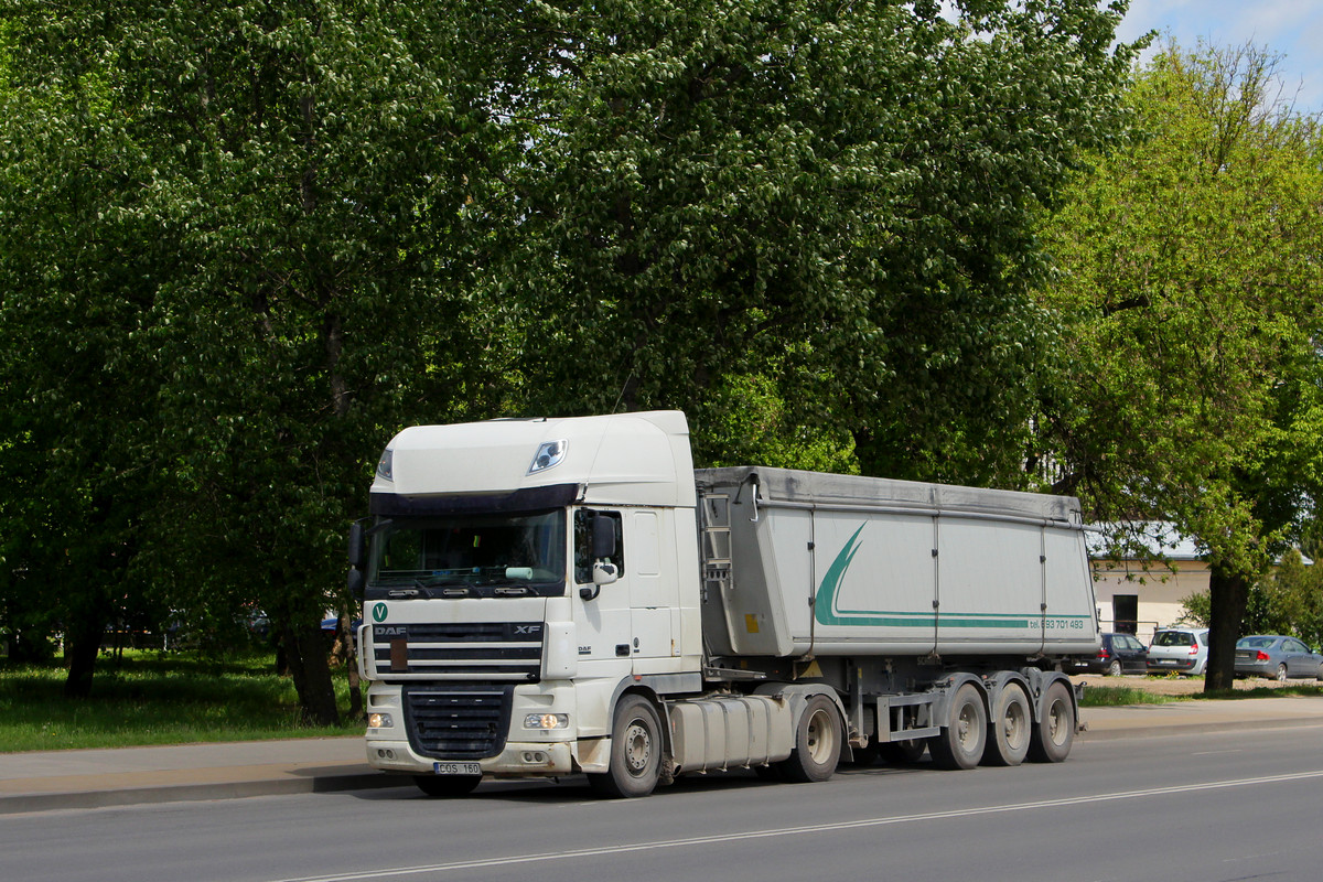 Литва, № COS 160 — DAF XF105 FT