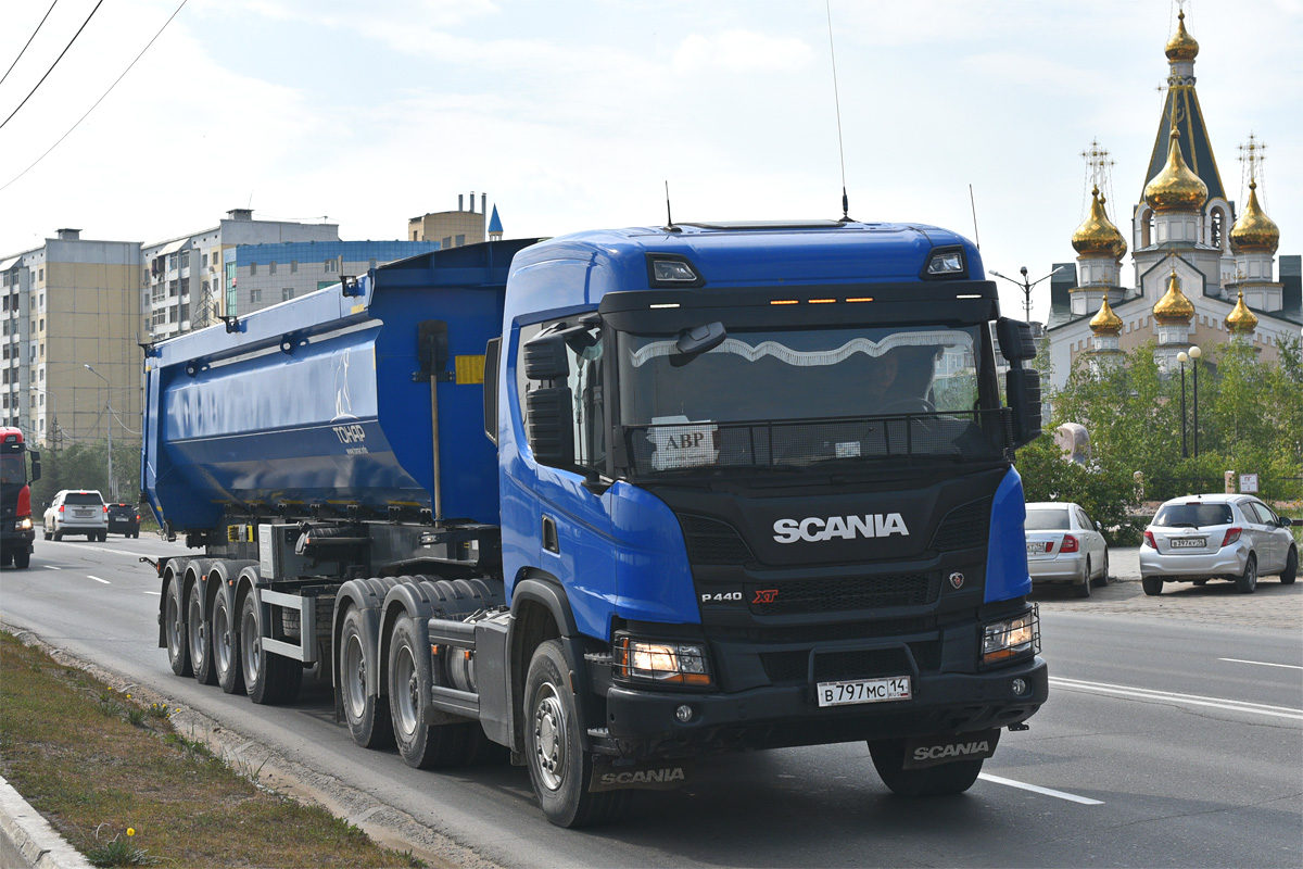 Саха (Якутия), № В 797 МС 14 — Scania ('2016) P440