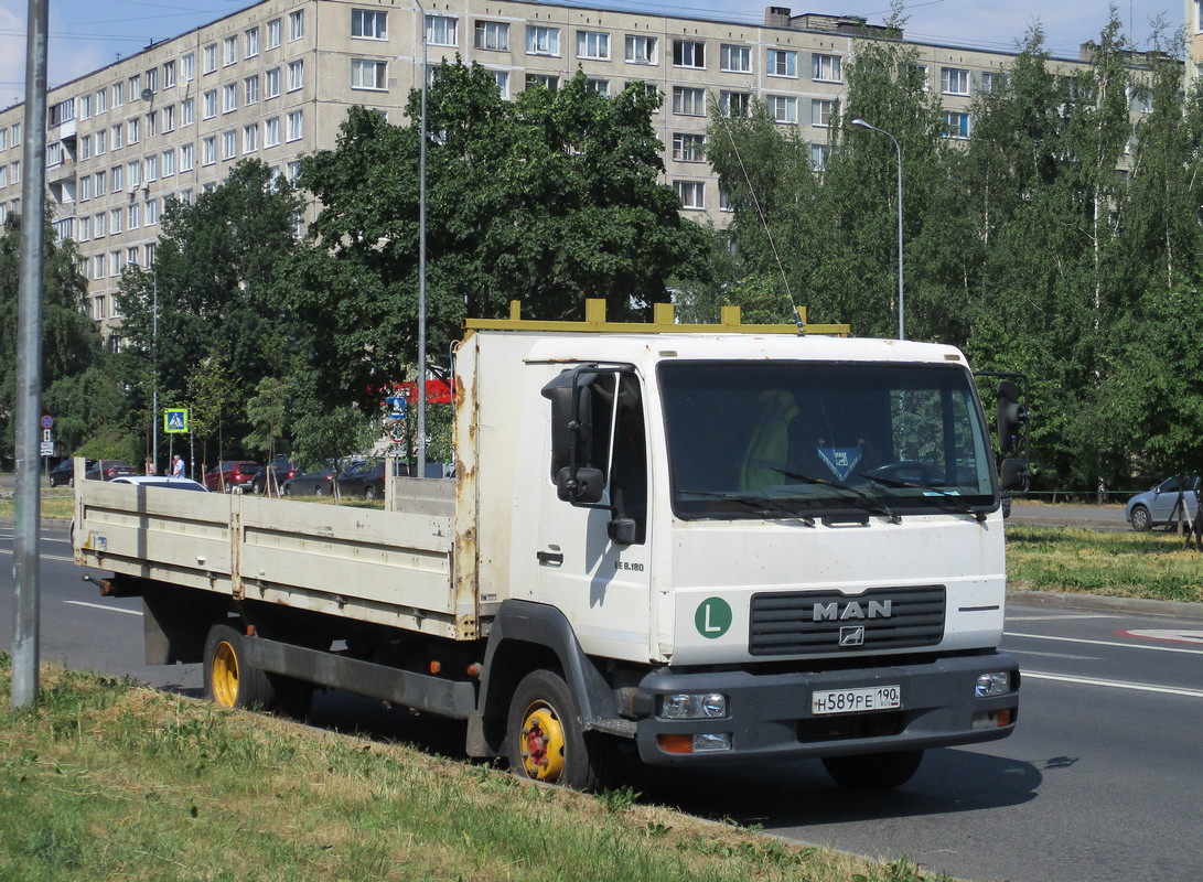 Тверская область, № Н 589 РЕ 190 — MAN LE (общая модель)