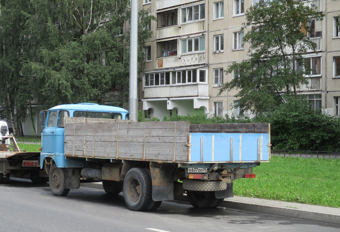 Волгоградская область, № Е 637 ОО 34 — IFA W50L (общая модель)