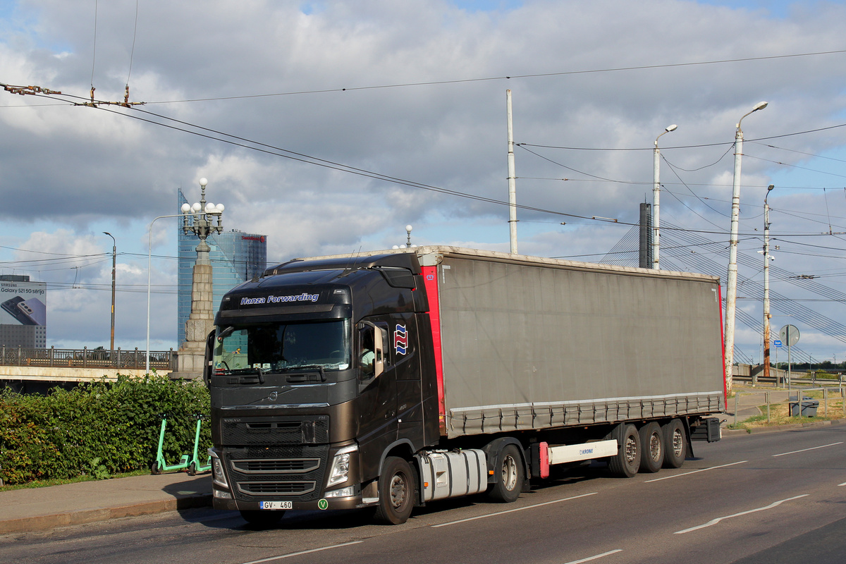 Латвия, № GV-460 — Volvo ('2012) FH.460