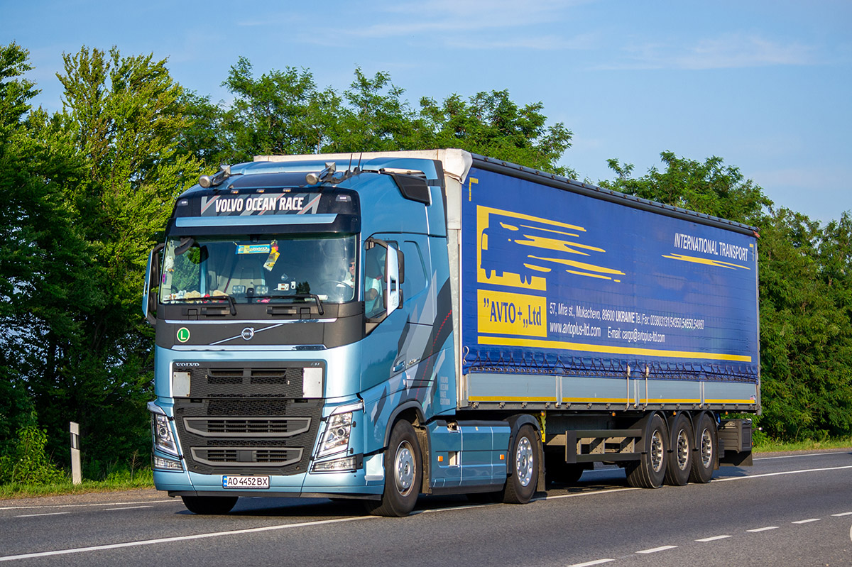 Закарпатская область, № АО 4452 ВХ — Volvo ('2012) FH.460; Volvo ('2012) FH "Volvo Ocean Race" (Львовская область)