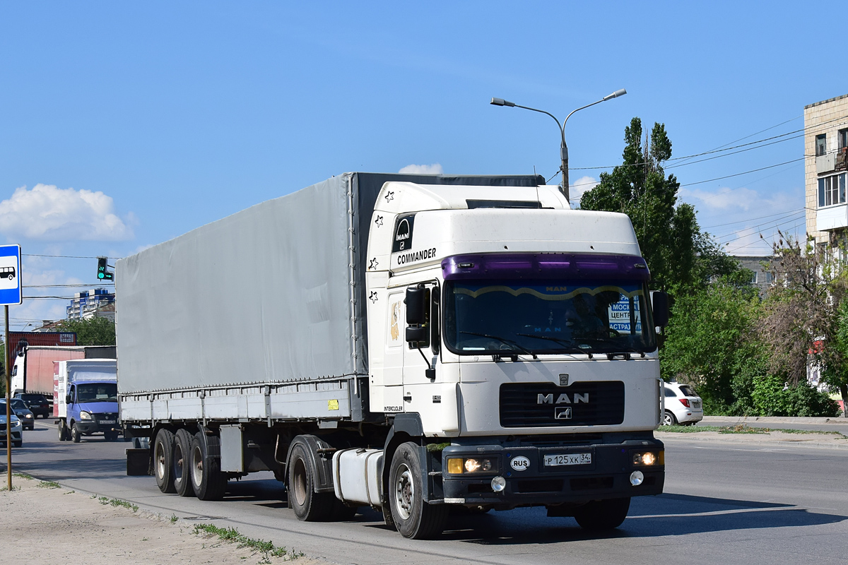 Волгоградская область, № Р 125 ХК 34 — MAN F2000 19.463