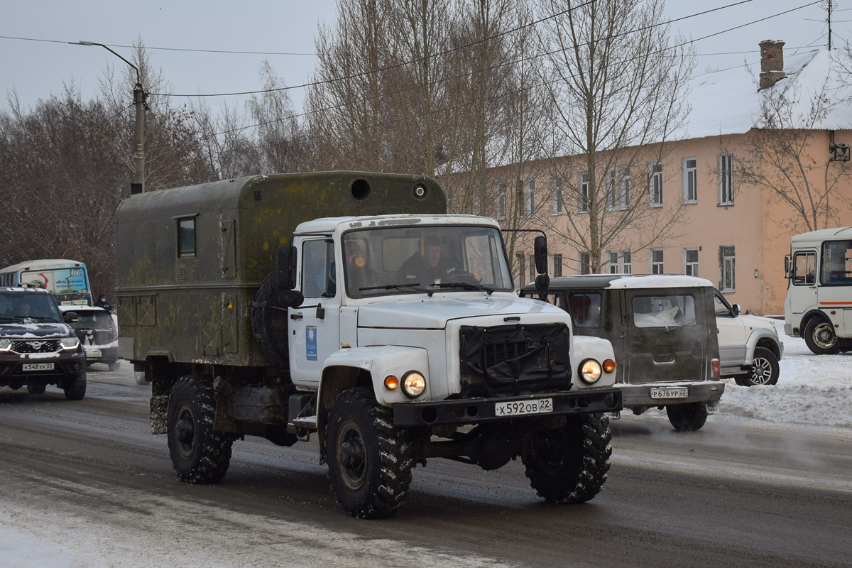 Алтайский край, № Х 592 ОВ 22 — ГАЗ-3308 «Садко»