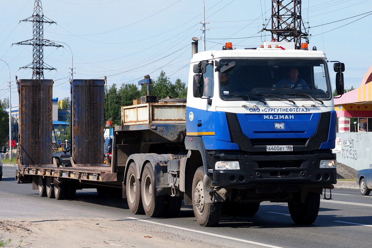 Ханты-Мансийский автоном.округ, № А 400 ВТ 186 — МАЗ-MAN-6465