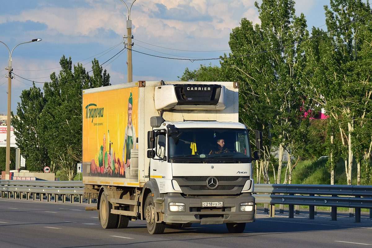 Волгоградская область, № С 218 УХ 34 — Mercedes-Benz Axor 1823