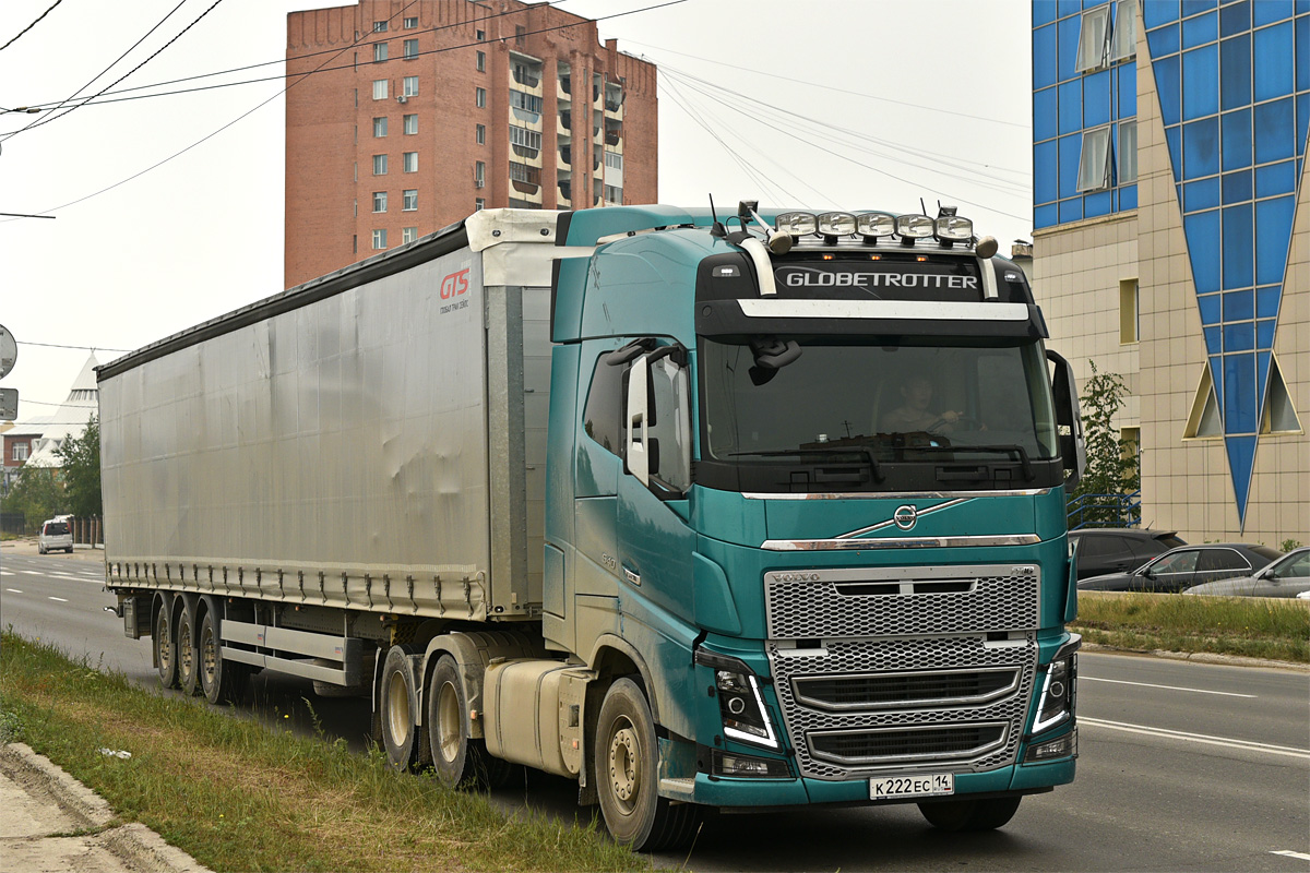 Саха (Якутия), № К 222 ЕС 14 — Volvo ('2012) FH16.540