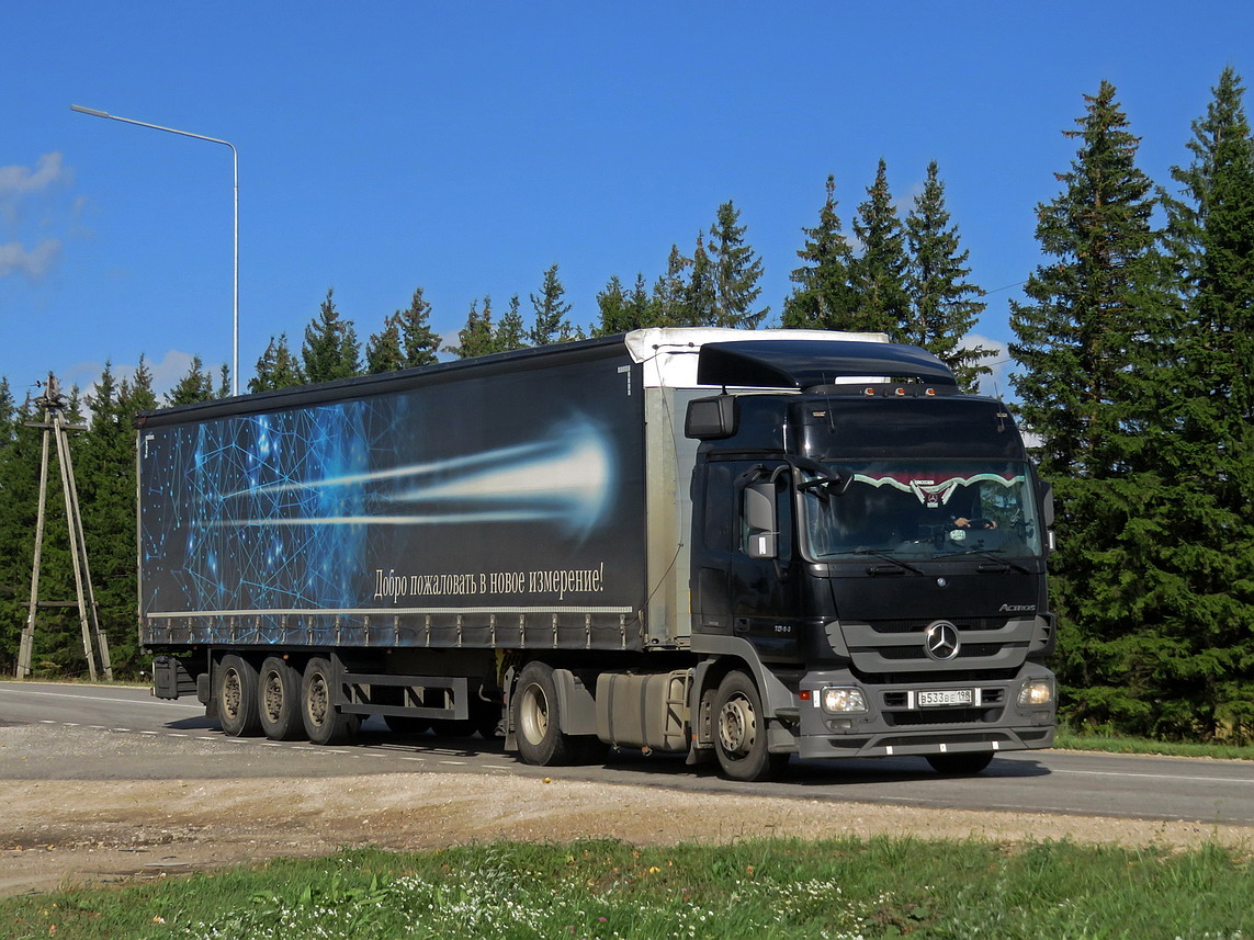 Санкт-Петербург, № В 533 ВЕ 198 — Mercedes-Benz Actros '09 1844 [Z9M]