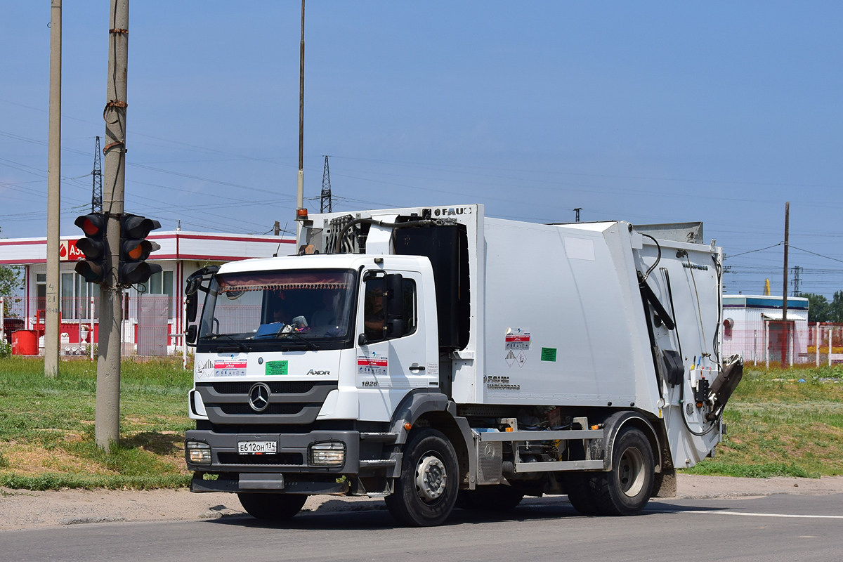 Волгоградская область, № Е 612 ОН 134 — Mercedes-Benz Axor 1826 [Z9M]