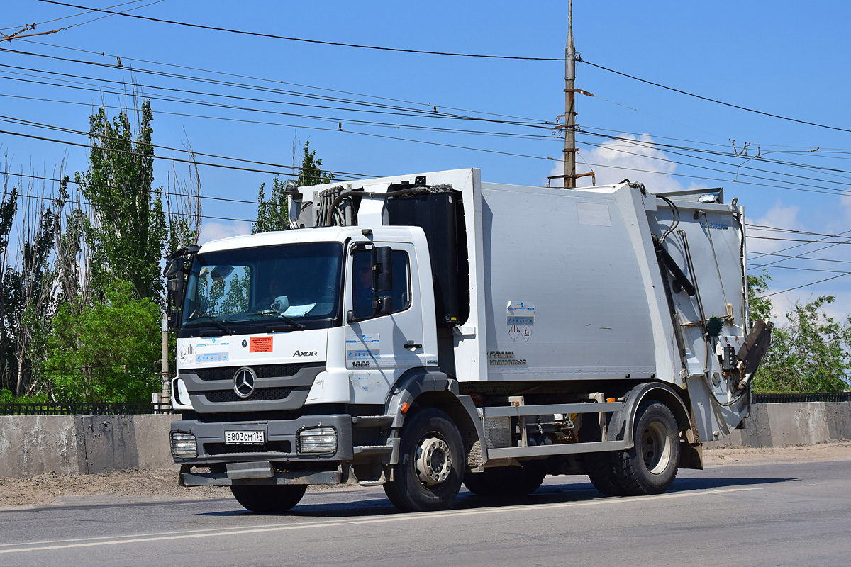 Волгоградская область, № Е 803 ОМ 134 — Mercedes-Benz Axor 1826 [Z9M]