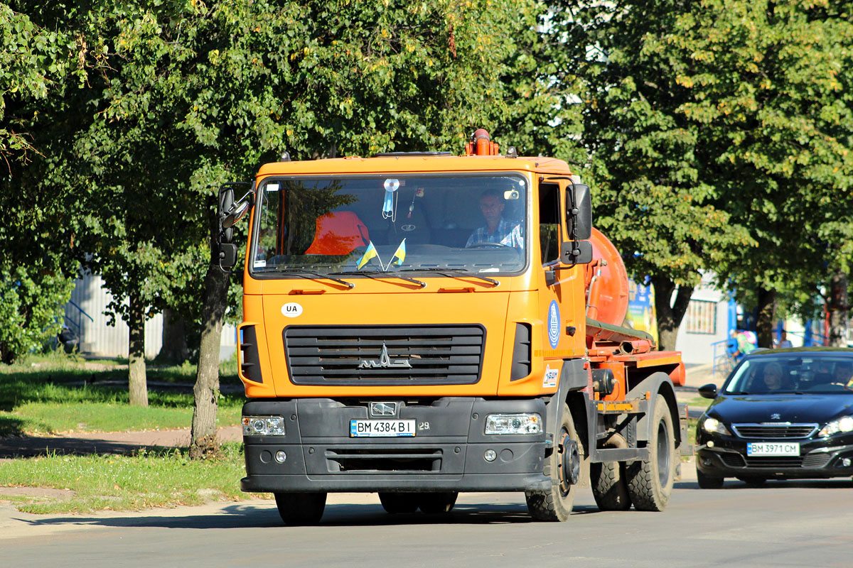 Сумская область, № ВМ 4384 ВІ — МАЗ-4381N2