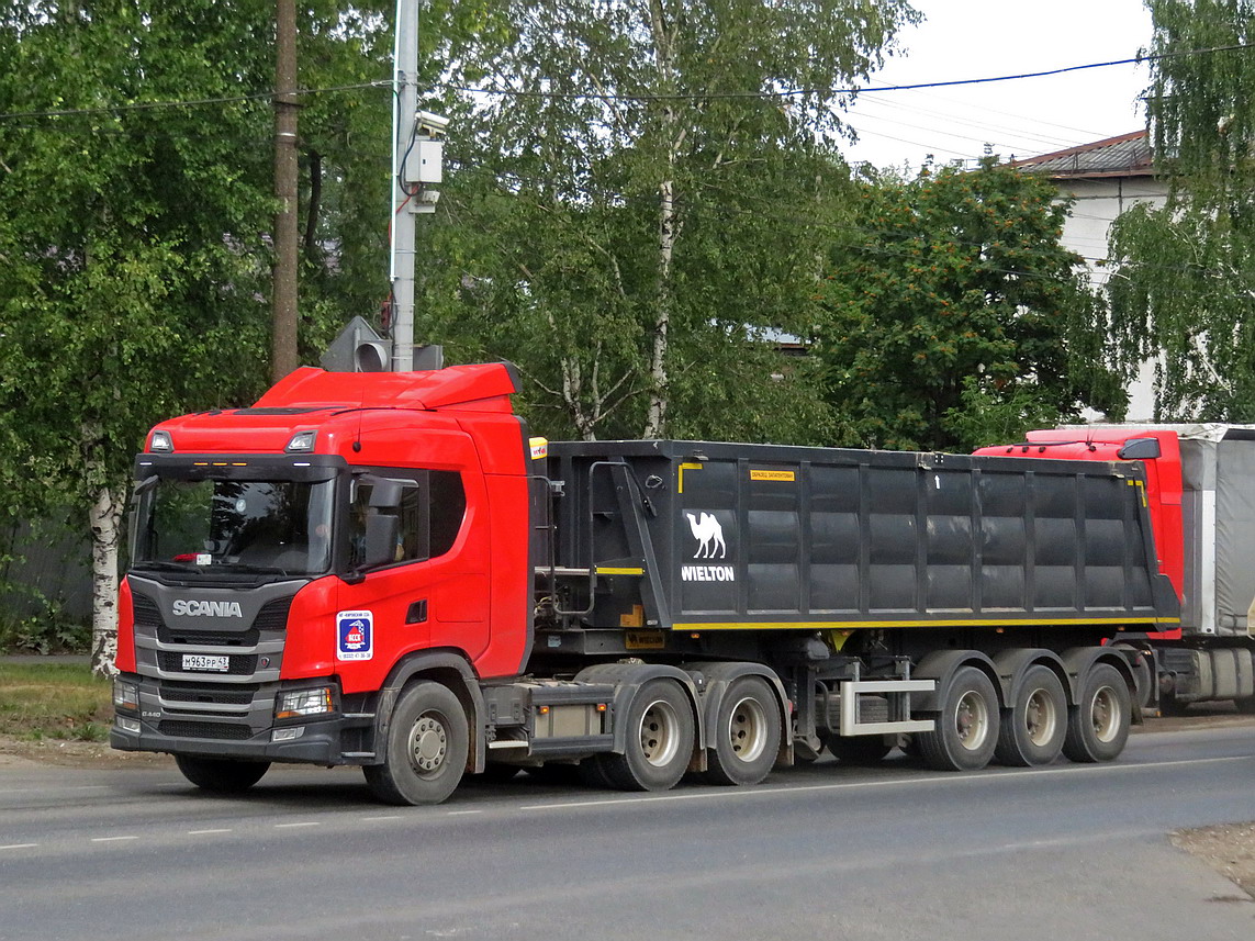 Кировская область, № М 963 РР 43 — Scania ('2016) G440