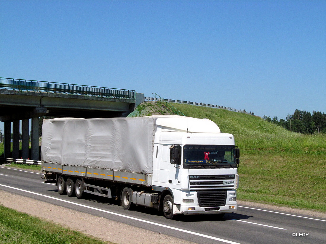 Витебская область, № АК 2059-2 — DAF XF95 FT