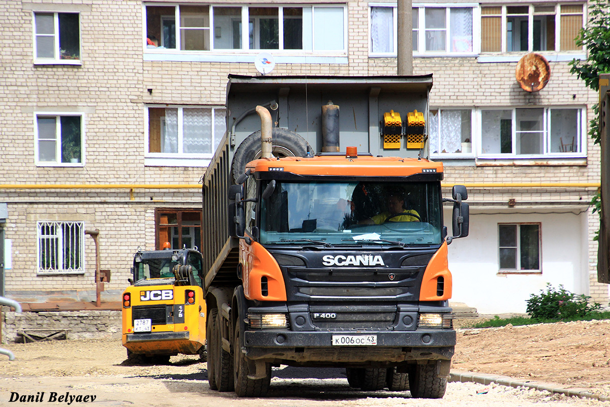 Кировская область, № К 006 ОС 43 — Scania ('2011) P400