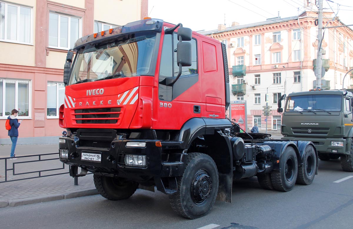 Удмуртия, № Т 741 МН 18 — IVECO-AMT Trakker ('2004)