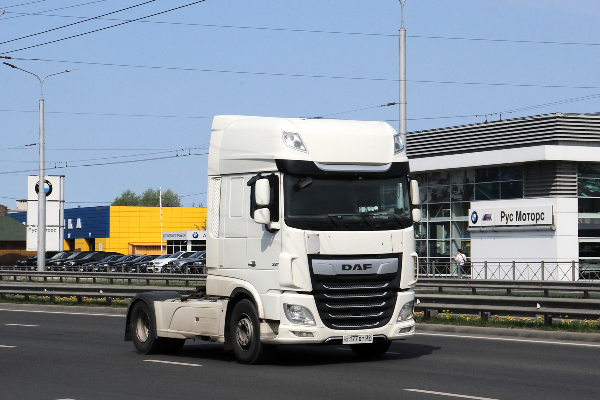 Московская область, № С 177 ВТ 39 — DAF XF Euro6 FT