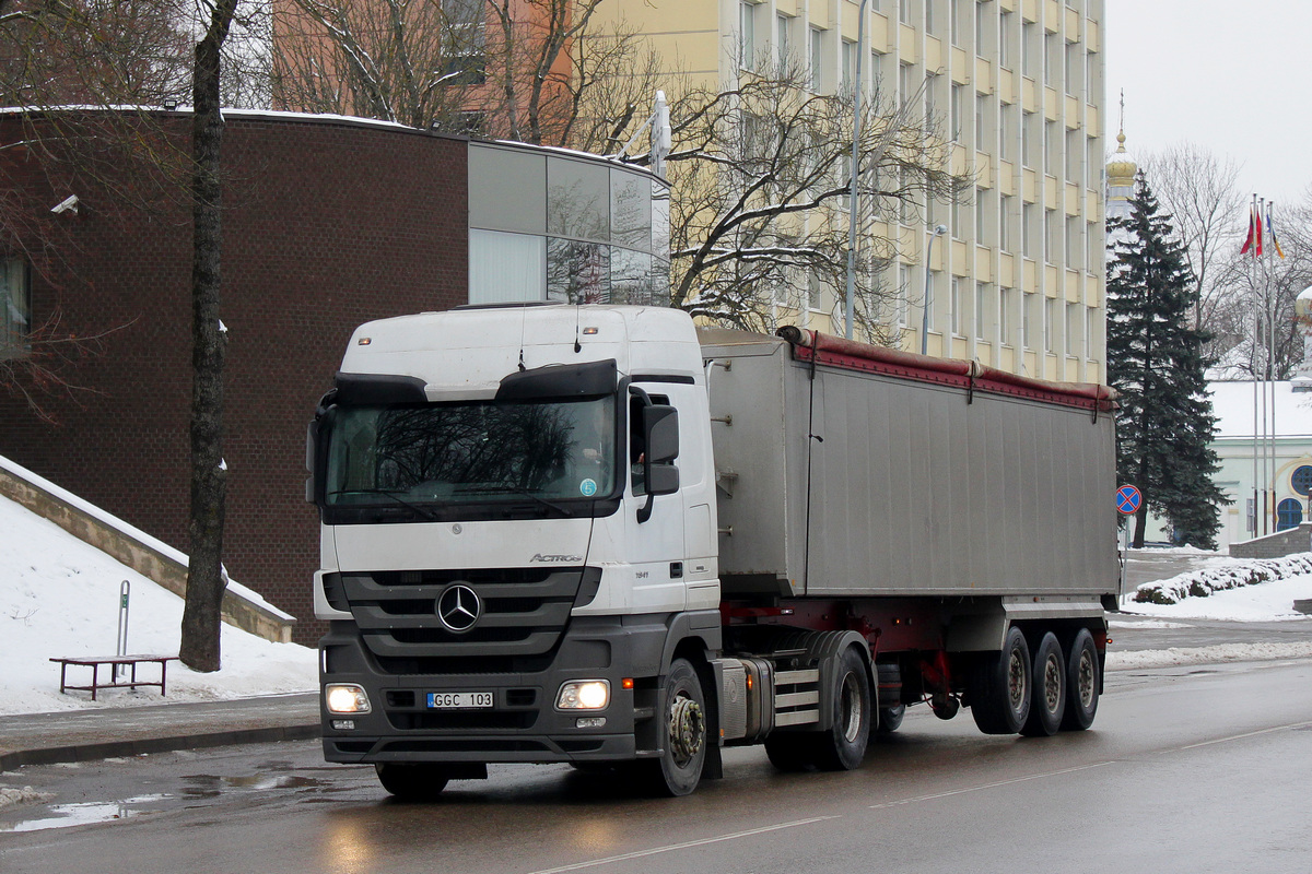 Литва, № GGC 103 — Mercedes-Benz Actros ('2009) 1841