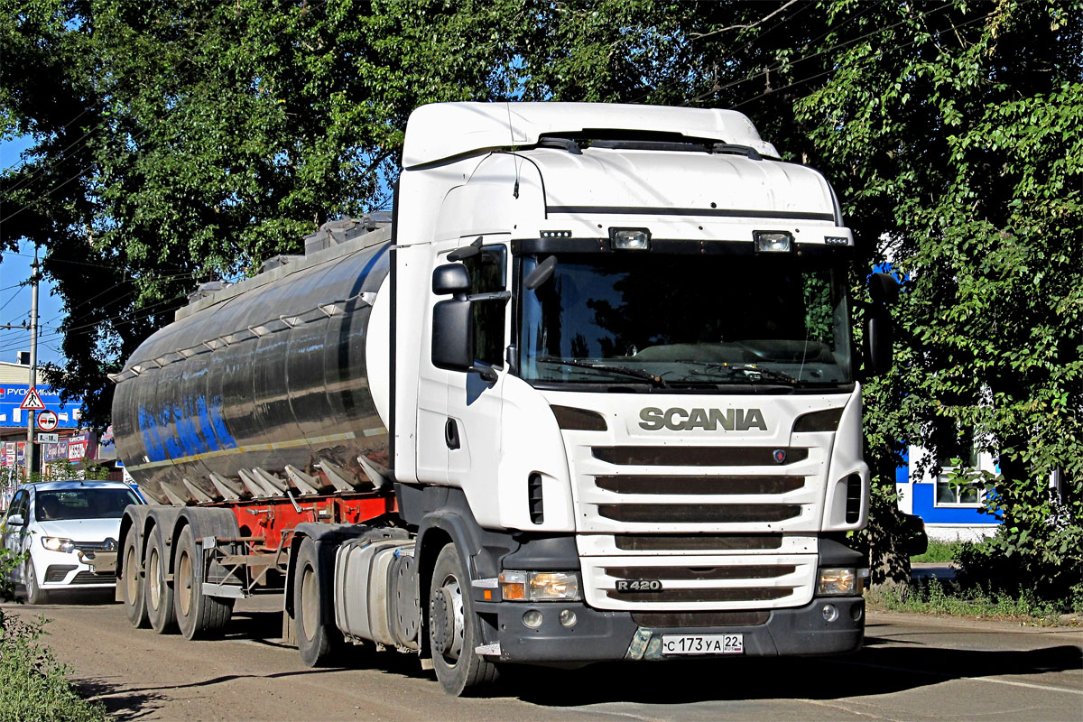 Алтайский край, № С 173 УА 22 — Scania ('2009) R420