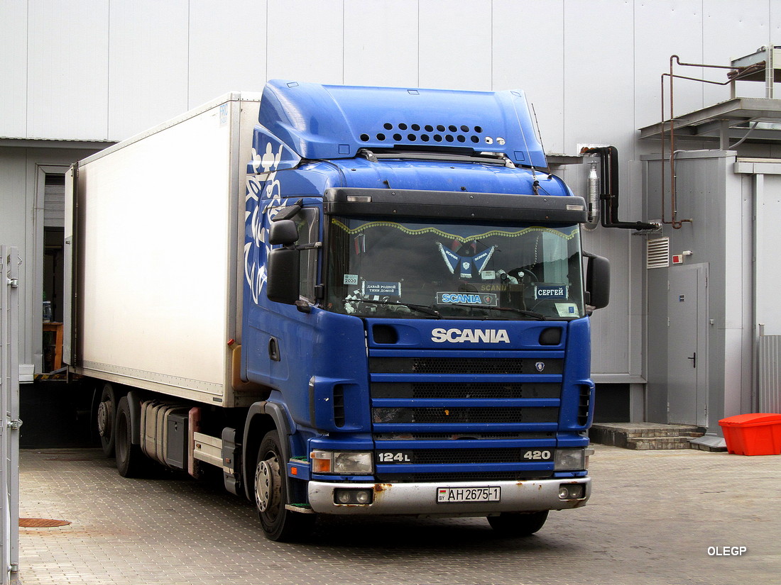 Брестская область, № АН 2675-1 — Scania ('1996) R124L